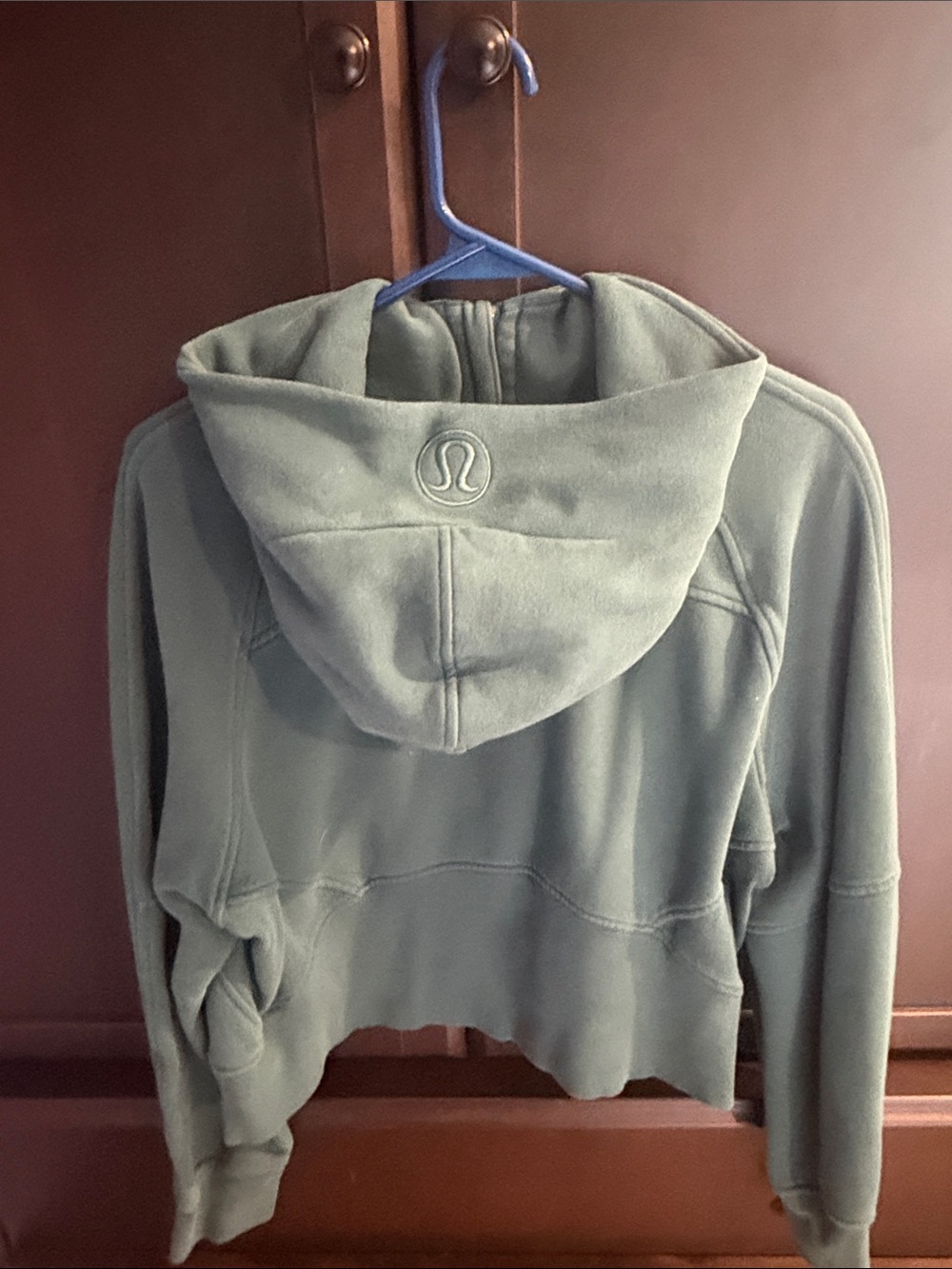 Dark green Teal Half-Zip lululemon Scuba - Picture 2 of 2